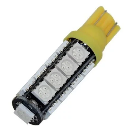 LED 17x 5050 SMD patice T10, W5W - Žlutá | AMPUL.eu