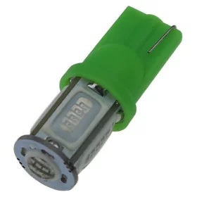 LED 5x COB socket T10, W5W - Green | AMPUL.eu