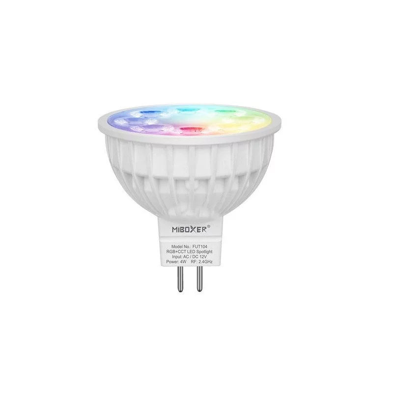 MiBoxer LED bulb MR16 controlled via 2.4Ghz, RGB + CCT