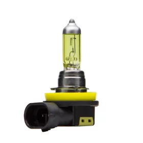 Halogen bulb with base H8, 35W, 12V - Yellow 3000K | AMPUL.eu