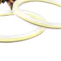 COB LED krúžky priemer 100mm - Duálny farba biela / žltá |