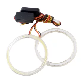 Anillos de LED COB de 80 mm de diámetro - Doble color blanco/amarillo