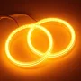 COB LED kroužky průměr 80mm - Duální barva bílá/žlutá | AMPUL.eu