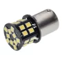 Glödlampa med BAY15D-sockel, ersättning för en dubbeltrådsglödlampa med en spänning på 6V.