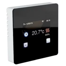 Termostat talni na dotik Fenix TFT WiFi 4200142 črn, AMPUL.eu