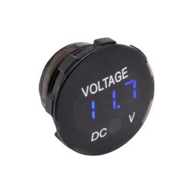 Digital voltmeter 6V - 33V, blå bakgrundsbelysning
