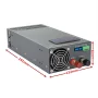 Power supply 0-220V DC, 6.5A - 1500W, 1 channel | AMPUL.eu