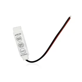 RGB LED Controller med kabel 12A, 3 knappar