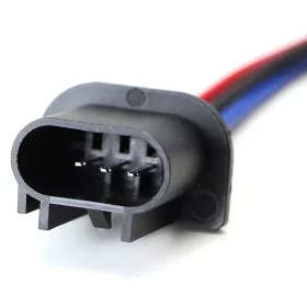 Connector with socket H13 (9008), male | AMPUL