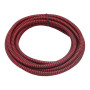 Retro cable round, wire with textile cover 2x0.75mm, black-red |