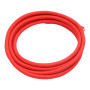 Retro kabel rund, ledning med tekstilkappe 2x0.75mm, rød |