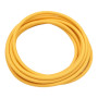 Retro cable round, wire with textile cover 2x0.75mm, yellow