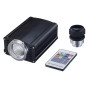 RGB LED-forrás fény (optikai) szálakhoz 30W teljesítménnyel. RF távirányító.