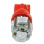 LED 5x 5050 SMD gniazdo T10, W5W - czerwony, 24V | AMPUL.eu