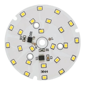 LED modul kerek 12W, ⌀74mm, 220-240V AC | AMPUL.eu