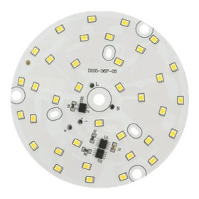 LED modul kerek 15W, ⌀105mm, 220-240V AC | AMPUL.eu