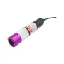 Lézer modul lila 405nm, 50mW, vonal (készlet) | AMPUL.eu