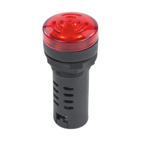 LED kontrolka s bzučákem AD16-22SM, IP65 pro průměr otvoru 22mm |