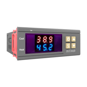 Digitální termostat STC-1020 s externím senzorem -50°C-+110°C, 12-72V