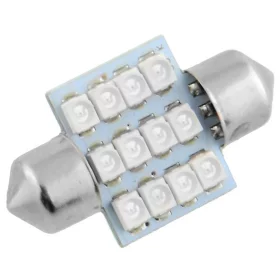 LED 12x 3528 SMD SUFIT - 31mm, Red | AMPUL.eu