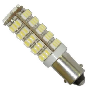 Yellow 24 x SMD LED Bulb 12V 21W BAu15S - Matronics