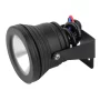 LED Reflektor vodotesný čierny 12V, 10W, biela | AMPUL.eu