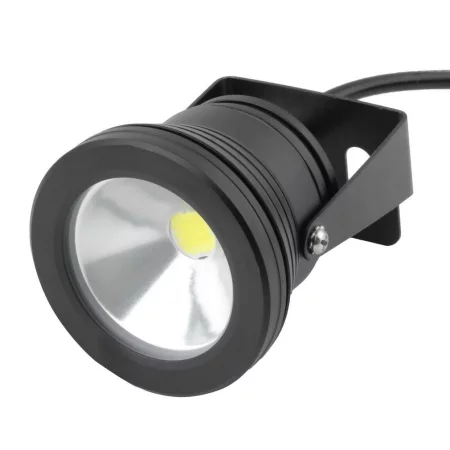 LED Spotlight waterproof black 12V, 10W, white