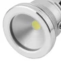 LED Reflektor vodotěsný stříbrný 12V, 10W, teplá bílá |