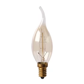 Design retro glödlampa Edison I3 25W, sockel E14 | AMPUL.eu