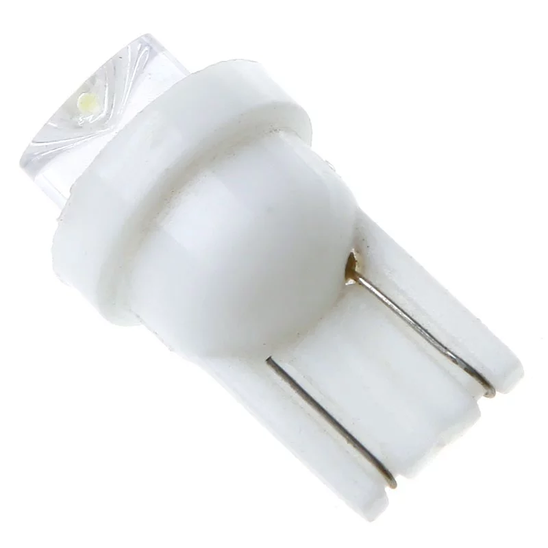 Douille à encastrer LED 10mm T10, W5W - Blanc