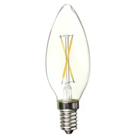 LED-lampa AMPSM02 Filament, E14 2W, varmvitt | AMPUL.eu
