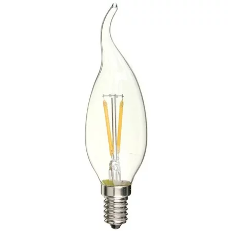 LED-lamppu AMPSS02 Hehkulamppu, E14 2W, valkoinen | AMPUL.eu