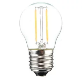 LED-Lampe AMPF02 Glühfaden, E27 2W, warmweiß | AMPUL.eu