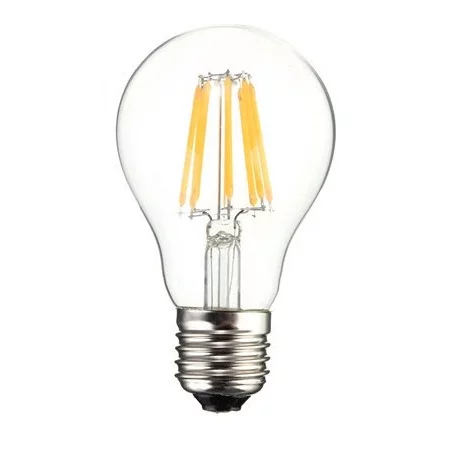 LED-Lampe AMPF06 Glühfaden, E27 6W, weiß | AMPUL.eu