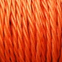 Retro cable spiral, wire with textile cover 2x0.75mm