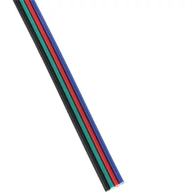 Cable para tiras LED RGB, 4 líneas | AMPUL.eu