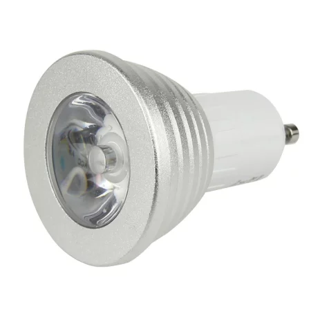 AMP3RGB45, LED bulb GU10 3W, RGB 45° | AMPUL.eu