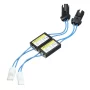 Resistor para bombillas LED T10 para coches, par (elimina