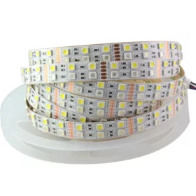 LED-Streifen RGB Weiß 120x 5050 SMD | AMPUL.eu
