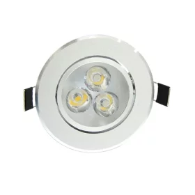 LED bodové svetlo do sadrokartónu Cree 3W, Biela | AMPUL.eu