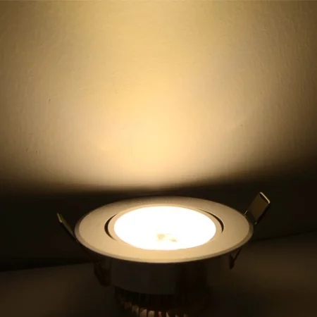 LED spot light for plasterboard Cree 3W, Warm white | | Wandleuchten