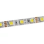 Bande LED 12V 60x 5050 SMD - Double blanc, température de