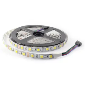 LED-band 12V 60x 5050 SMD - dubbelt vitt, justerbar
