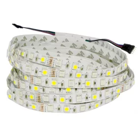 LED-Streifen RGB Weiß 60x 5050 SMD | AMPUL.eu