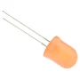 LED-Diode 10mm, Orange diffus | AMPUL.eu
