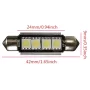 LED 4x 5050 SMD SUFIT alumínium hűtés, CANBUS - 42mm, fehér