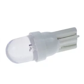 LED 10mm-es foglalat T10, W5W - fehér | AMPUL.eu