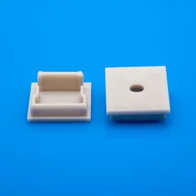 End cap for profile ALMP82, cube with hole | AMPUL.eu