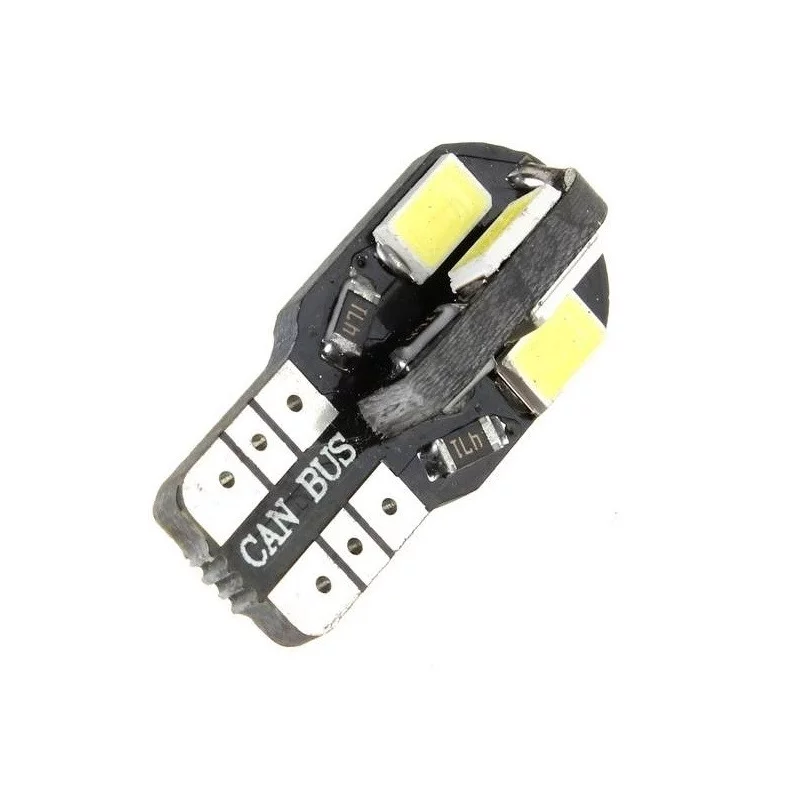 T10 5 SMD LED Bulb w/ Integrated Canbus - 2PC (White) - Spec-D Tuning