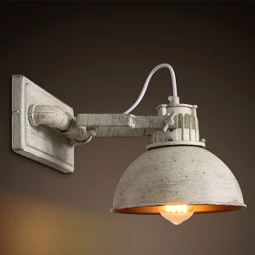 Lampa ścienna retro AMR76W, styl industrialny | AMPUL.eu